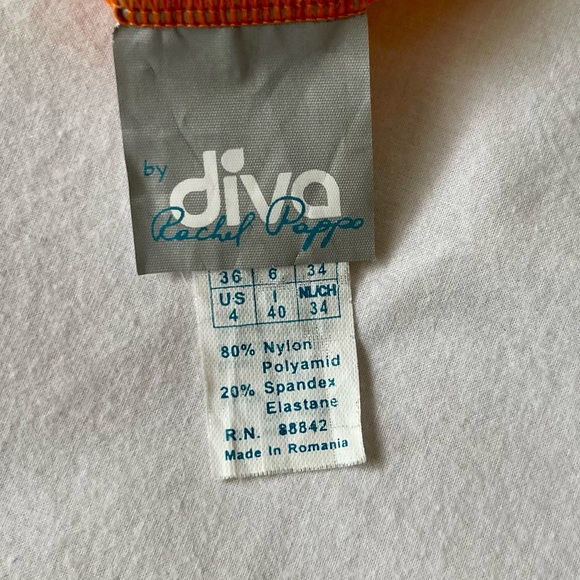 DIVA by Rachel Pappo one piece swimsuit - Picture 6 of 7